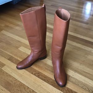 JCrew tall leather boots